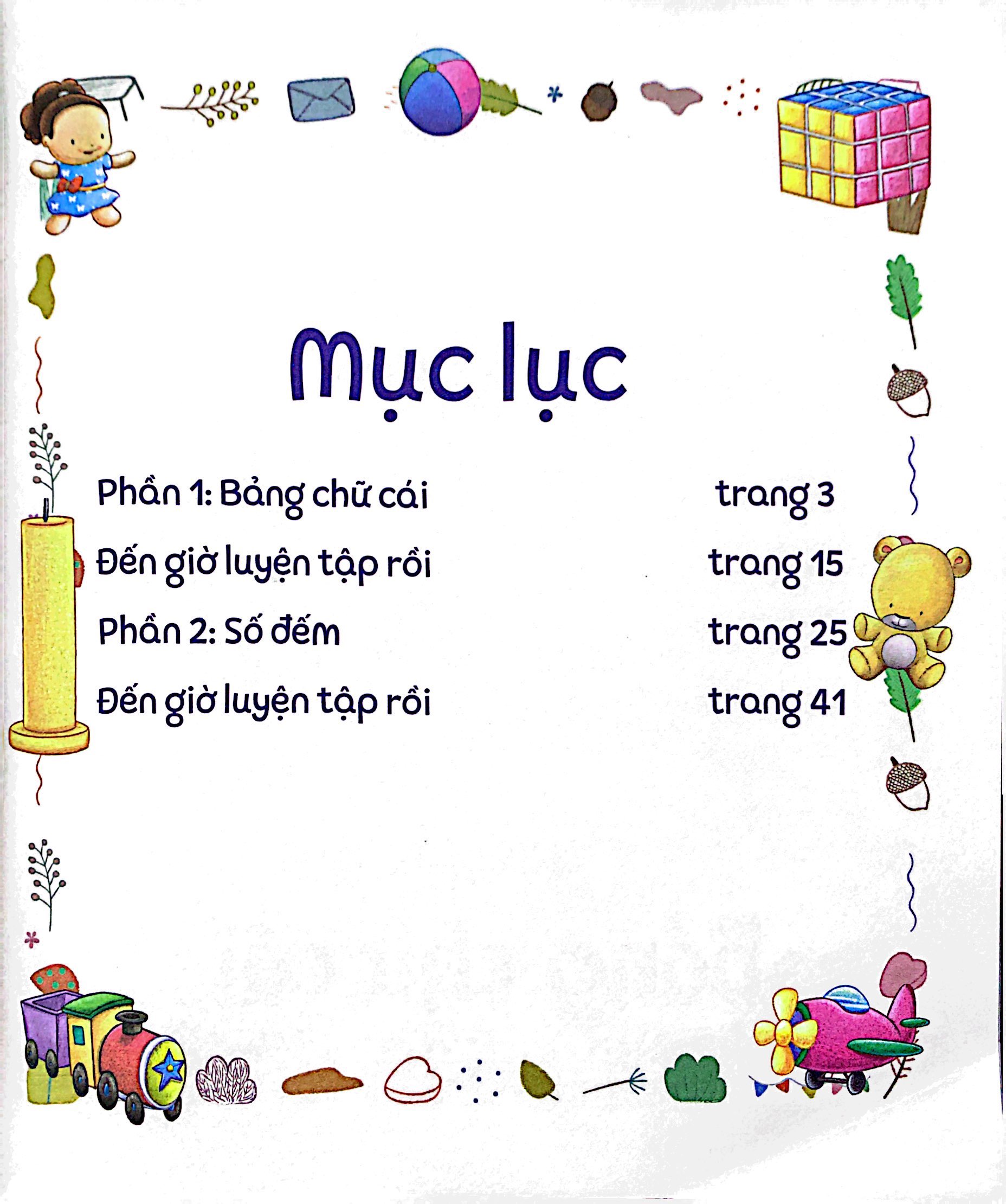 bộ brady siêu đỉnh - 365 ngày phát triển trí tuệ - level 1 - bảng chữ cái và số đếm - Ảnh 3