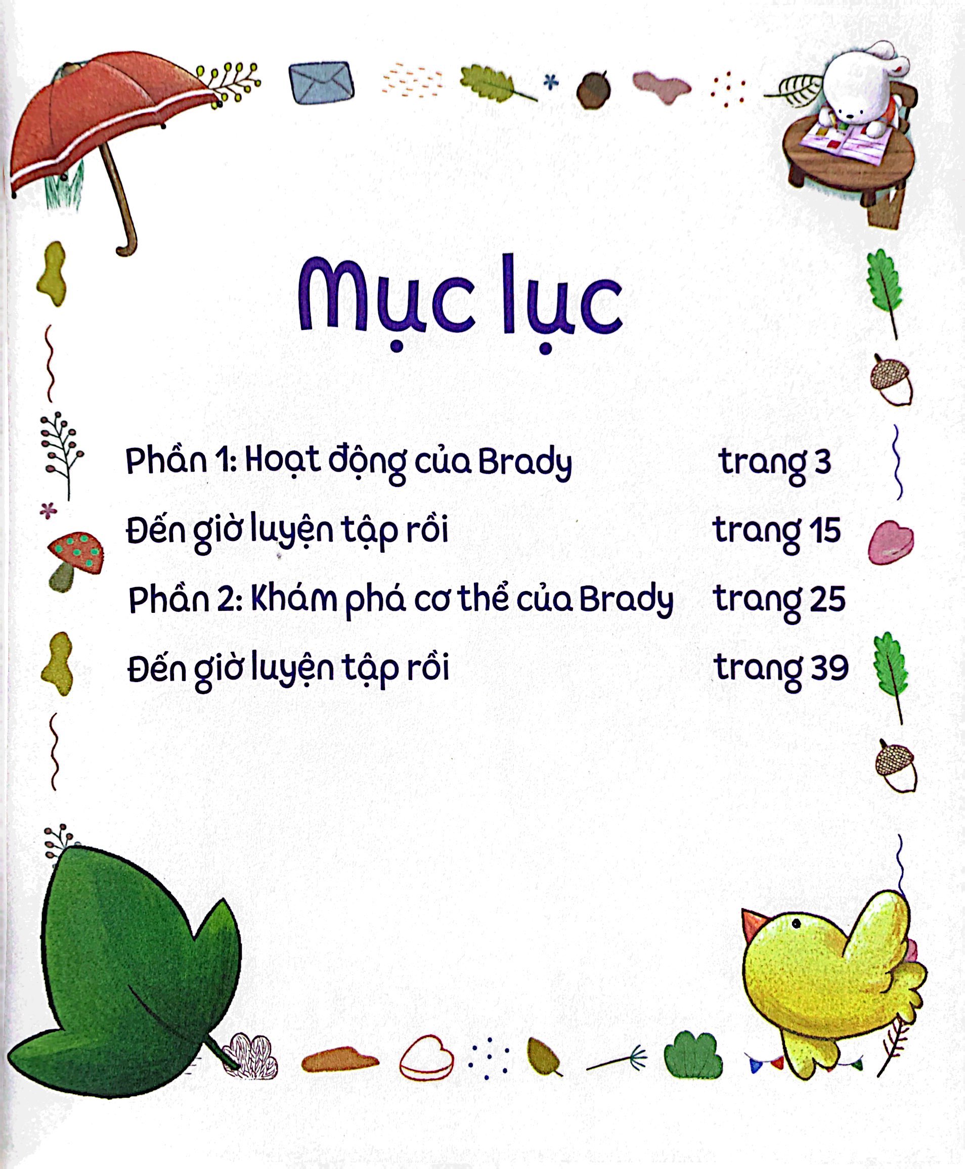 bộ brady siêu đỉnh - 365 ngày phát triển trí tuệ - level 1 - hoạt động và khám phá cơ thể - Ảnh 3