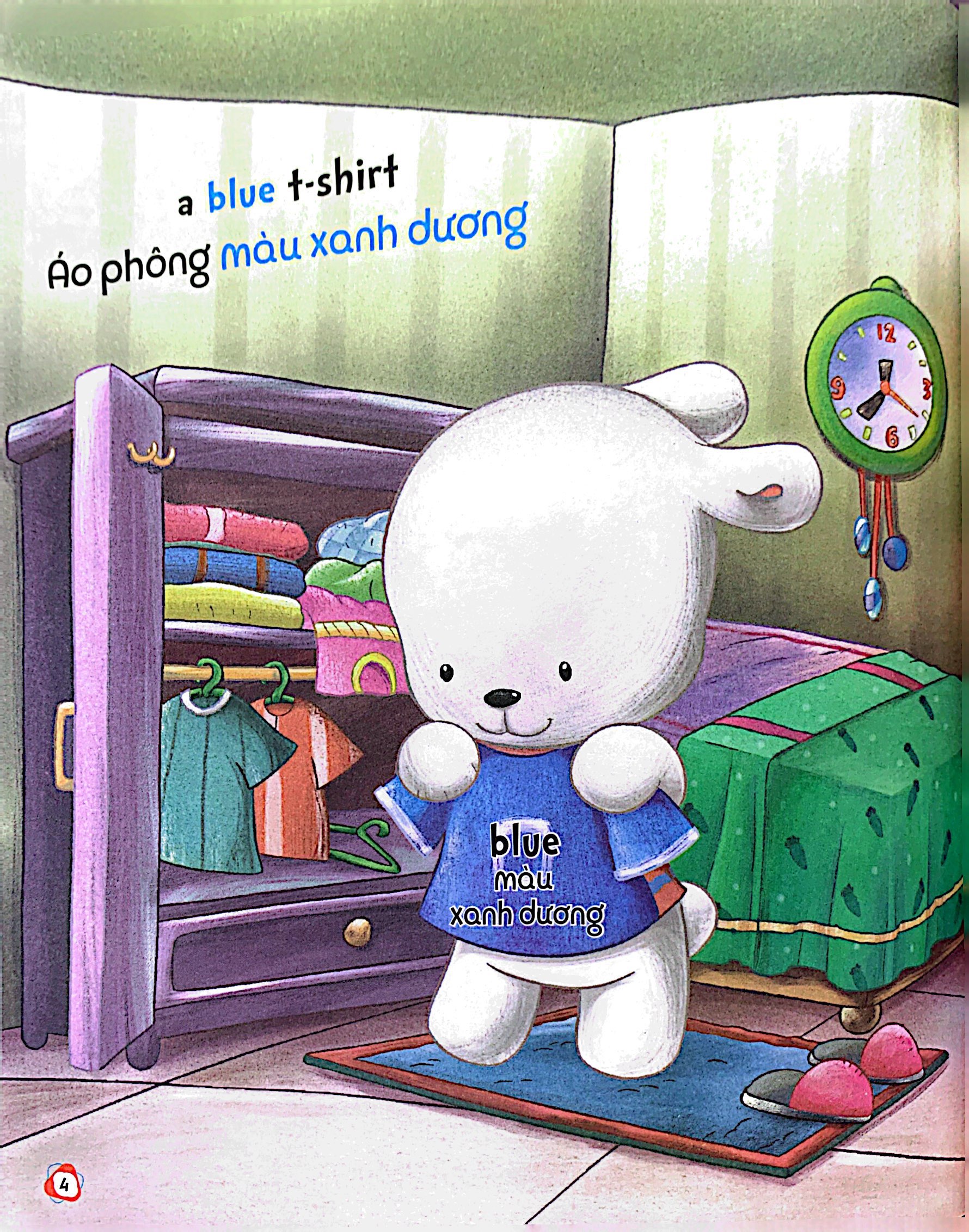 bộ brady siêu đỉnh - 365 ngày phát triển trí tuệ - level 1 - màu sắc và trang phục - Ảnh 4