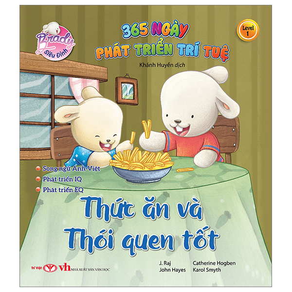 bộ brady siêu đỉnh - 365 ngày phát triển trí tuệ - level 1 - thức ăn và thói quen tốt