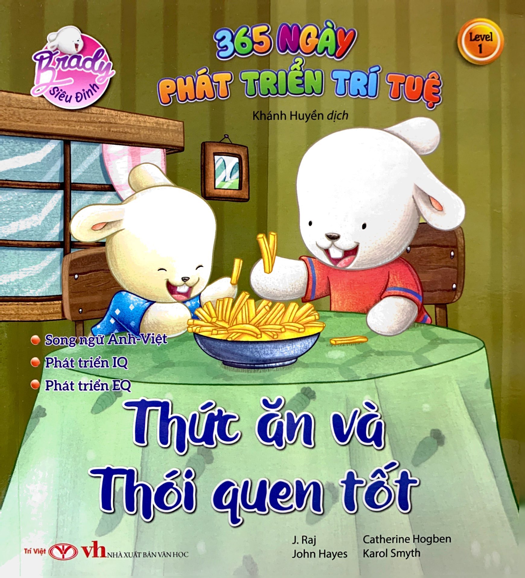 bộ brady siêu đỉnh - 365 ngày phát triển trí tuệ - level 1 - thức ăn và thói quen tốt - Ảnh 2