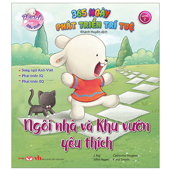 bộ brady siêu đỉnh - 365 ngày phát triển trí tuệ - level 2 - ngôi nhà và khu vườn yêu thích