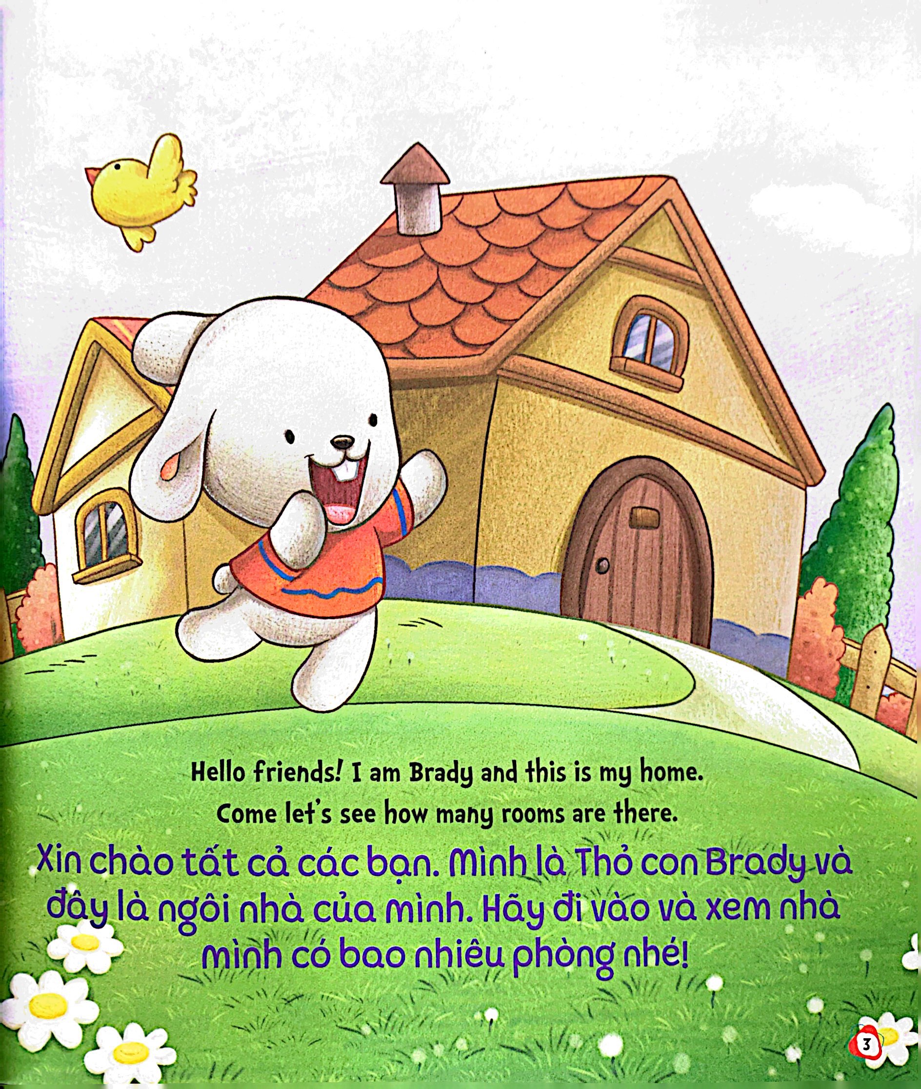 bộ brady siêu đỉnh - 365 ngày phát triển trí tuệ - level 2 - ngôi nhà và khu vườn yêu thích - Ảnh 5