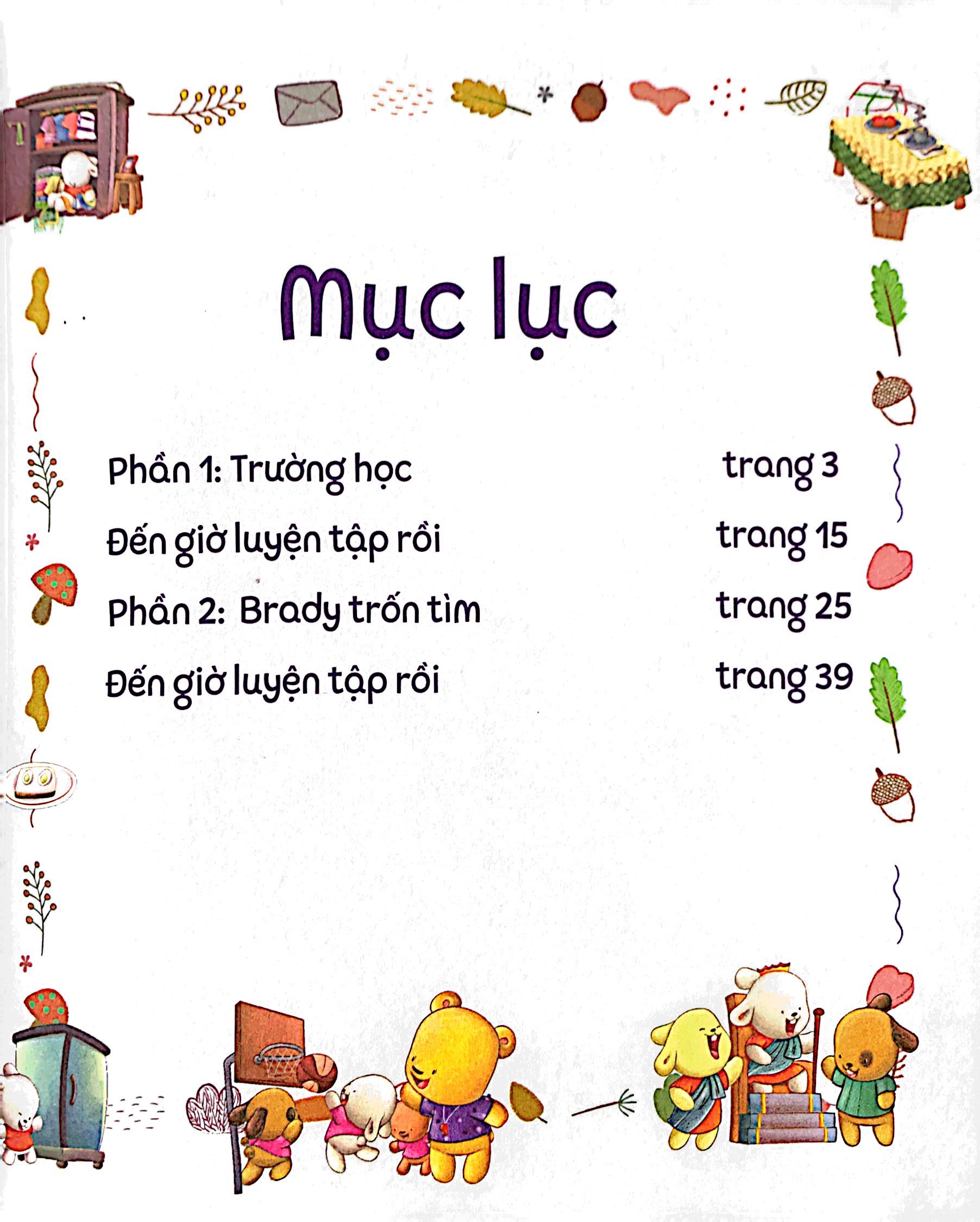 bộ brady siêu đỉnh - 365 ngày phát triển trí tuệ - level 2 - trường học và brady chơi trốn tìm - Ảnh 3