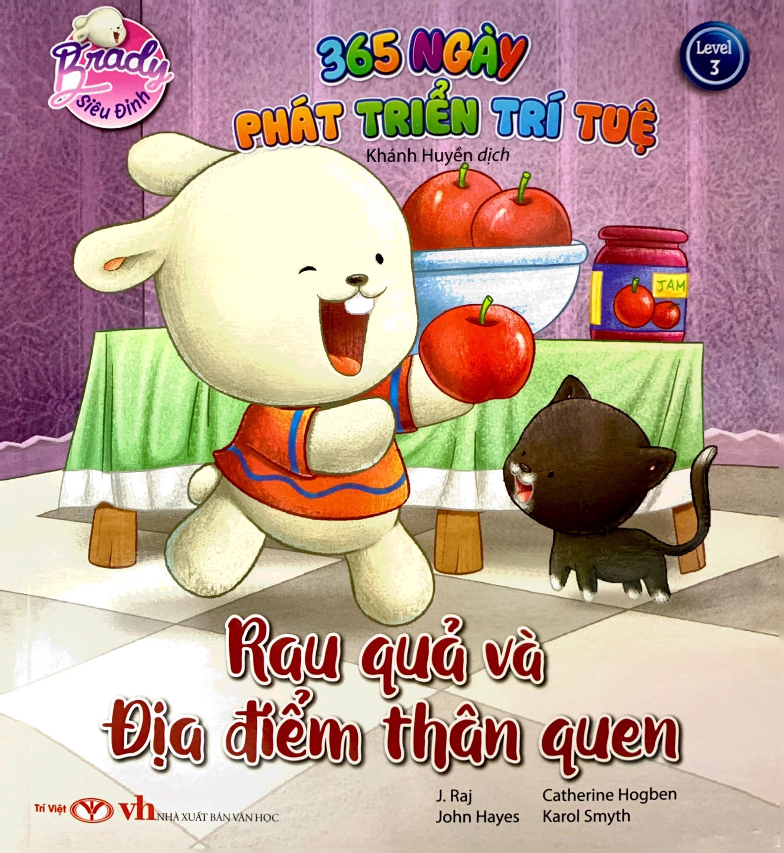 bộ brady siêu đỉnh - 365 ngày phát triển trí tuệ - level 3 - rau quả và địa điểm thân quen - Ảnh 2