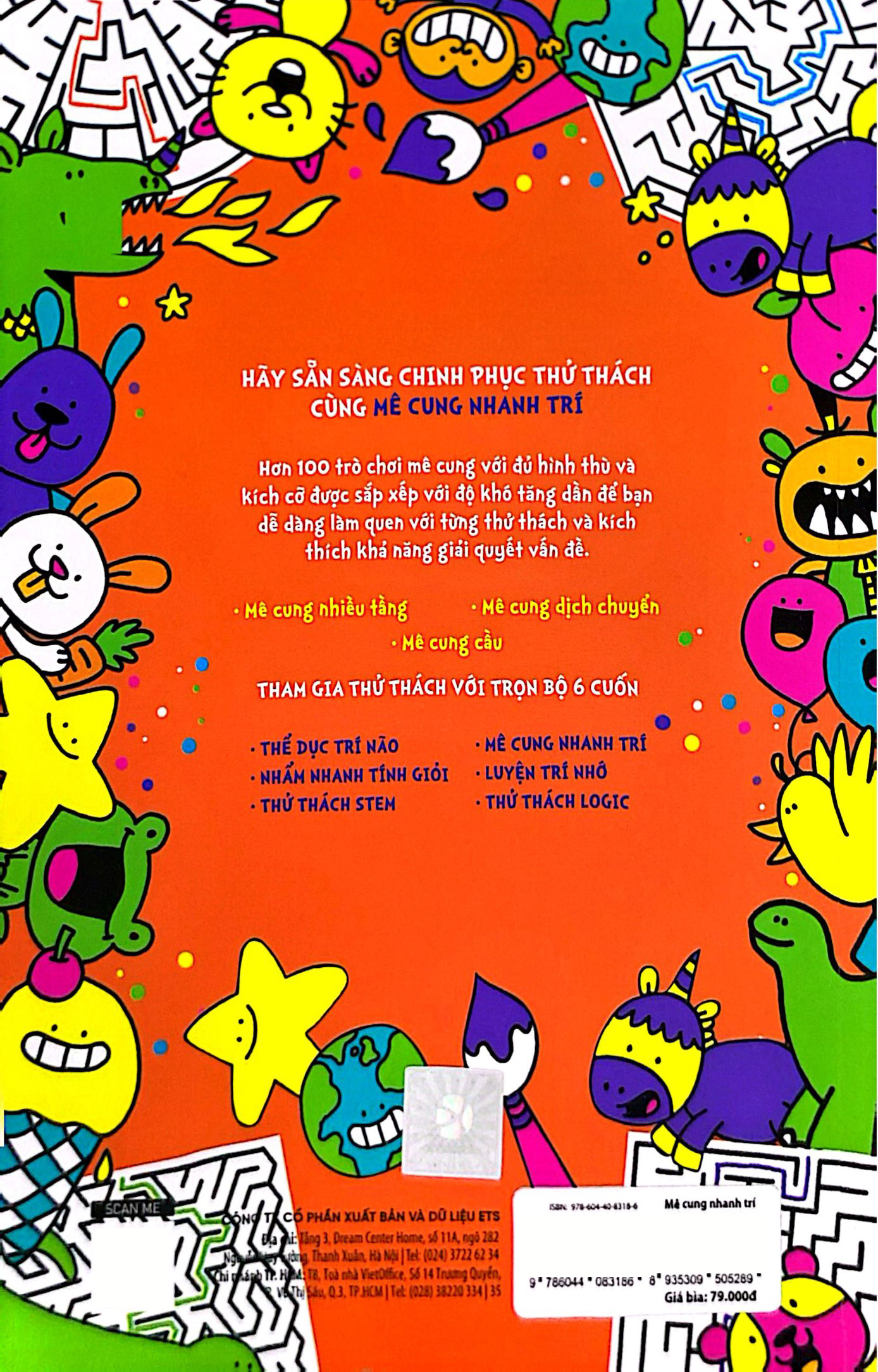 Bộ Brain Games - Mê Cung Nhanh Trí - 100+ Thử Thách Để Trẻ Giỏi Giải Quyết Vấn Đề - Ảnh 8