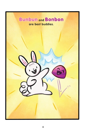 bộ bunbun & bonbon #2: hoppy go lucky: a graphix chapters book - Ảnh 7