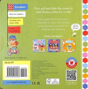 bộ busy bikes (campbell busy books 53) - Ảnh 3