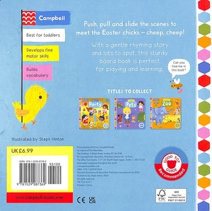 bộ busy easter chicks (campbell busy books 51) - Ảnh 3