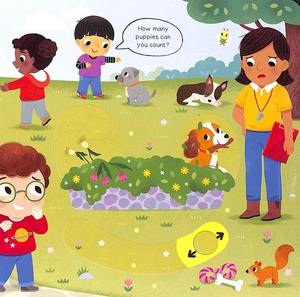 bộ busy puppies (campbell busy books 62) - Ảnh 4
