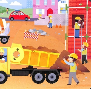 bộ busy trucks (campbell busy books 63) - Ảnh 11