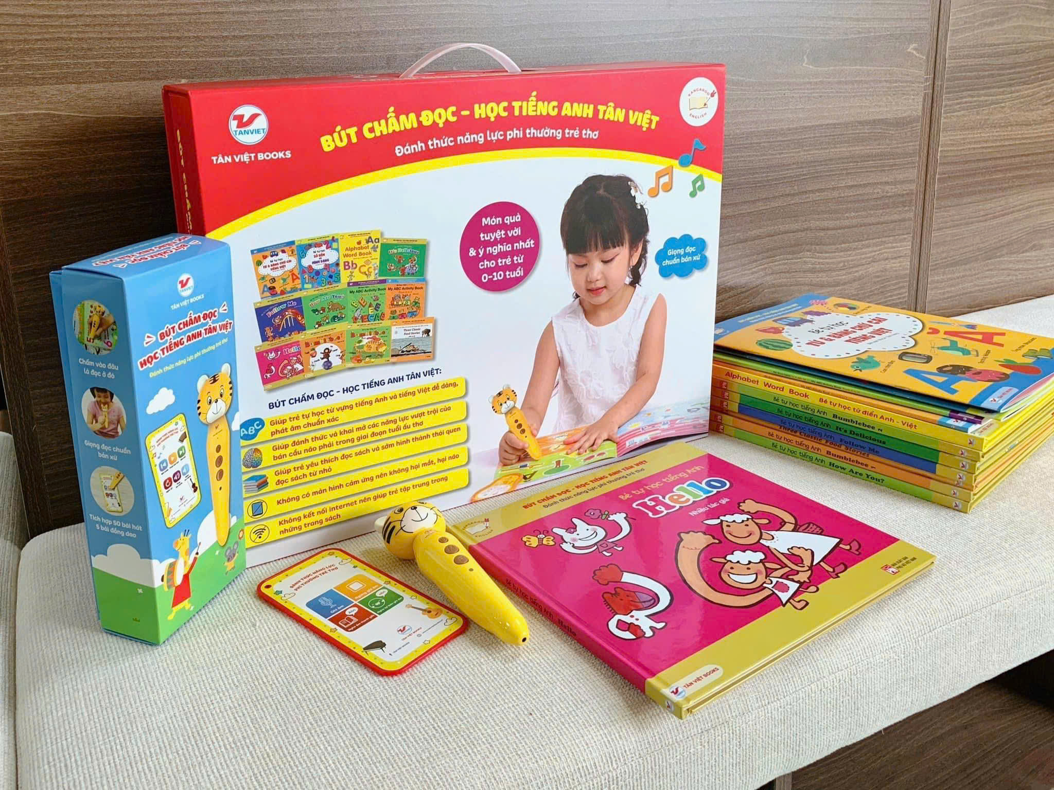 Bộ Bút Chấm Đọc-Học Tiếng Anh - Đánh Thức Năng Lực Phi Thường Từ Trẻ Thơ - Bút Hình Hổ (Dành Cho Trẻ Từ 0 Đến 10 Tuổi) - Ảnh 19