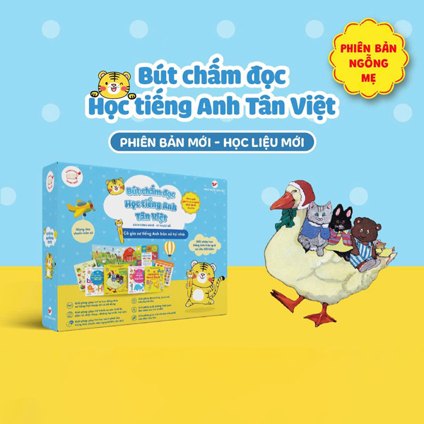 Bộ Bút Chấm Đọc-Học Tiếng Anh Tân Việt - Cô Gia Sư Tiếng Anh Bản Xứ Tại Nhà - Phiên Bản 6 Sách (Dành Cho Trẻ Từ 0 Đến 6 Tuổi) - Tặng Kèm Sách Playtime In English - Level 3 - Happy Snowman - Người Tuyết Hạnh Phúc - Ảnh 15