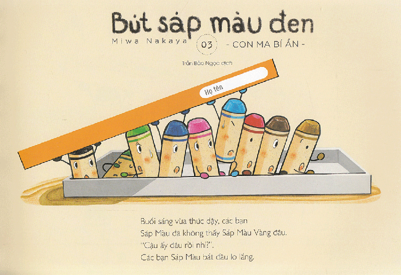 Bộ Bút Sáp Màu Đen - Tập 3 - Con Ma Bí Ẩn - Ảnh 3