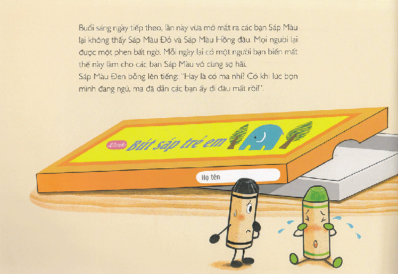 Bộ Bút Sáp Màu Đen - Tập 3 - Con Ma Bí Ẩn - Ảnh 8