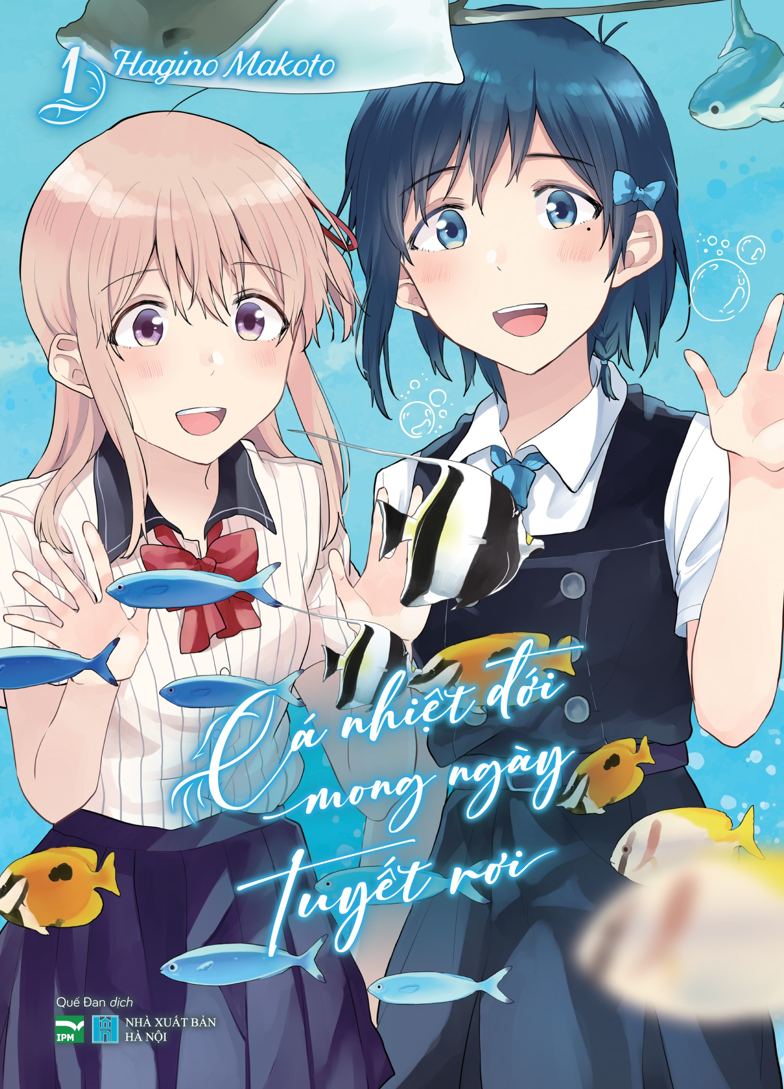 Bộ Cá Nhiệt Đới Mong Ngày Tuyết Rơi - Tập 1 - Bản Sưu Tầm - Tặng Kèm Bìa Áo Đặc Biệt + Card Giấy + Set 4 Card Bo Góc + Standee Gương - Ảnh 3