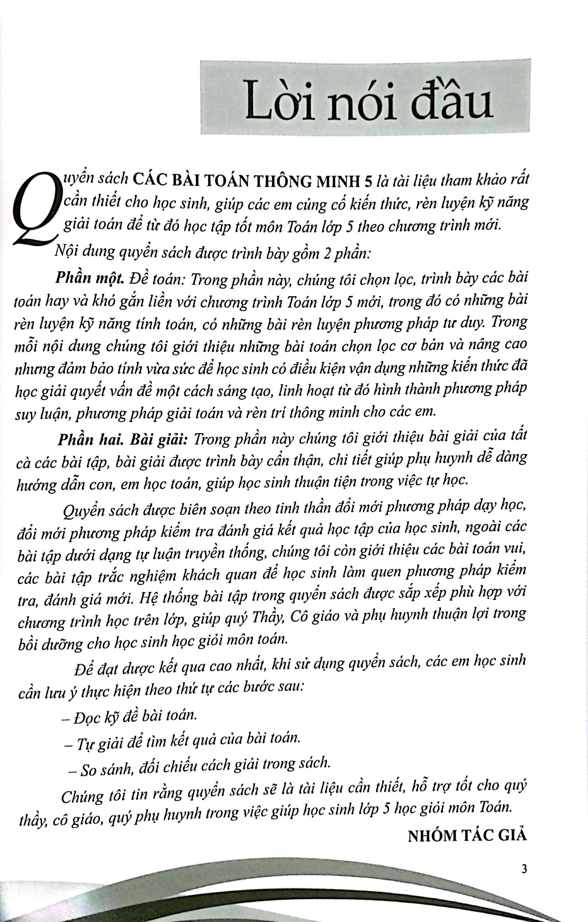 Bo
						
										
										Cac Bai Toan Thong Minh 5 (Bien Soan Theo Chuong Trinh Giao Duc Pho Thong Moi) - Ảnh 4
