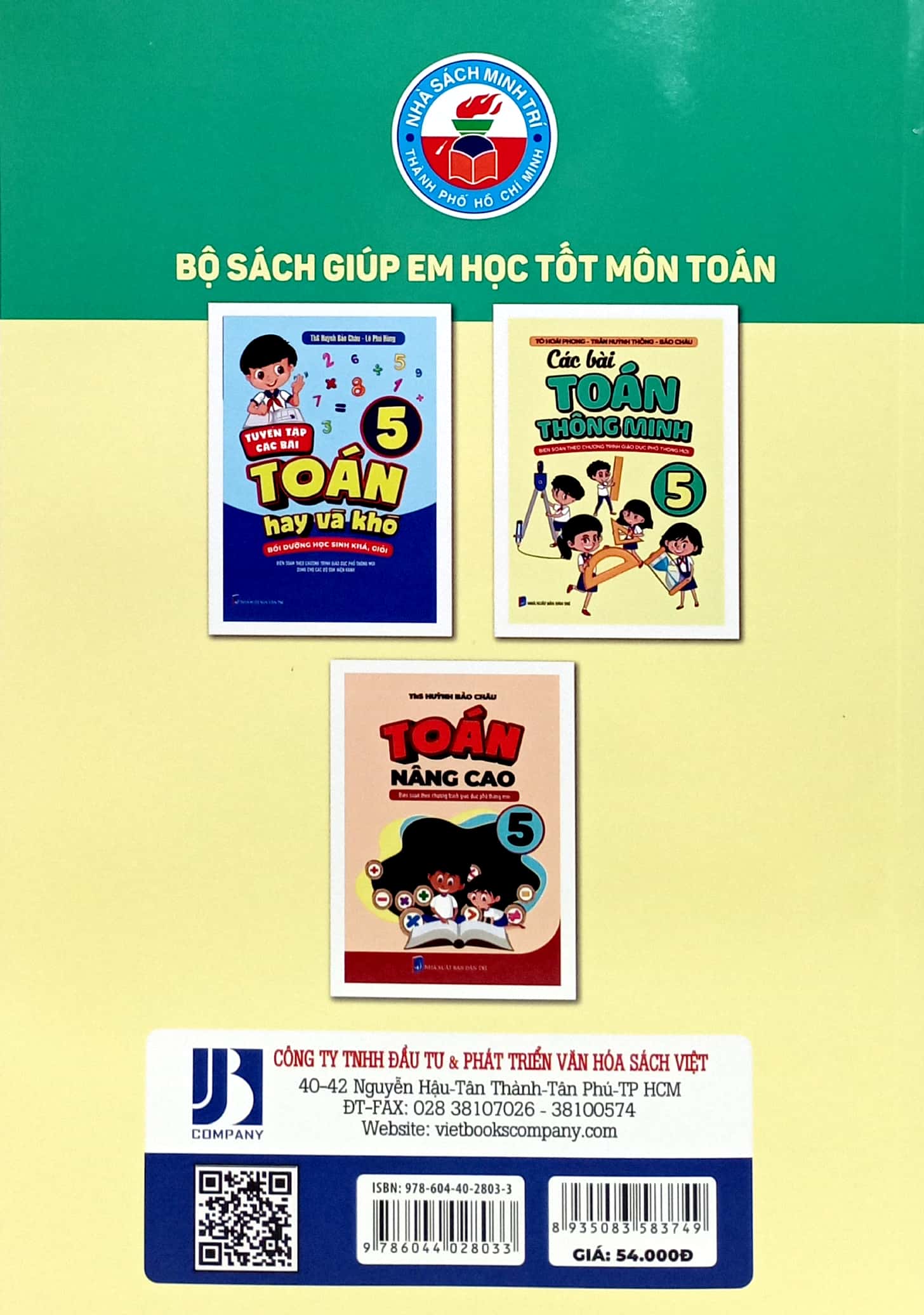 Bo
						
										
										Cac Bai Toan Thong Minh 5 (Bien Soan Theo Chuong Trinh Giao Duc Pho Thong Moi) - Ảnh 6