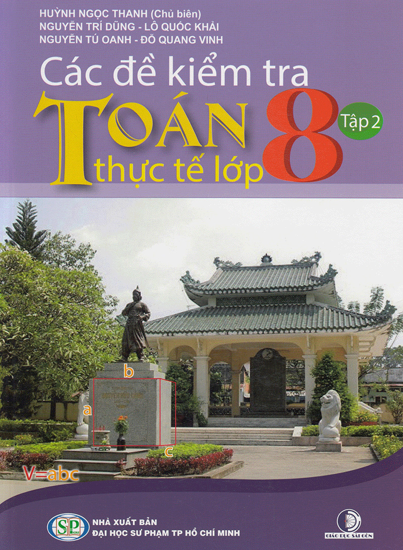 bộ các đề kiểm tra toán thực tế lớp 8 - tập 2 - Ảnh 2
