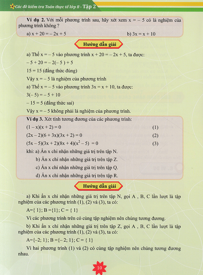 bộ các đề kiểm tra toán thực tế lớp 8 - tập 2 - Ảnh 8