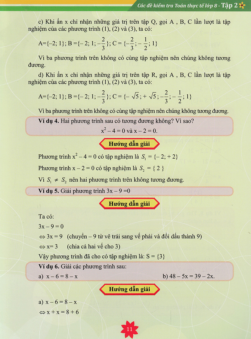 bộ các đề kiểm tra toán thực tế lớp 8 - tập 2 - Ảnh 9