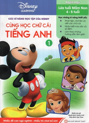 bộ các kĩ năng học tập của disney - cùng học chữ cái tiếng anh tập 1 (4-5 tuổi) - Ảnh 2