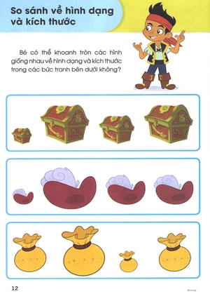 bộ các kĩ năng học tập của disney - cùng học kĩ năng toán học - tập 1 - Ảnh 11