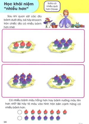 bộ các kĩ năng học tập của disney - cùng học kĩ năng toán học - tập 1 - Ảnh 13