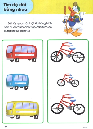 bộ các kĩ năng học tập của disney - cùng học kĩ năng toán học - tập 1 - Ảnh 19