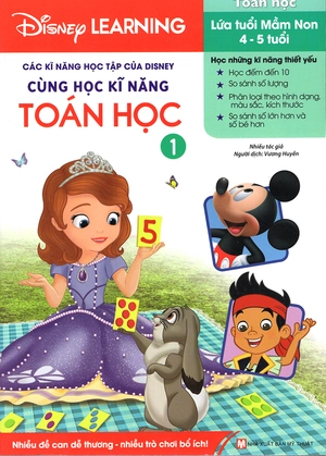 bộ các kĩ năng học tập của disney - cùng học kĩ năng toán học - tập 1 - Ảnh 4