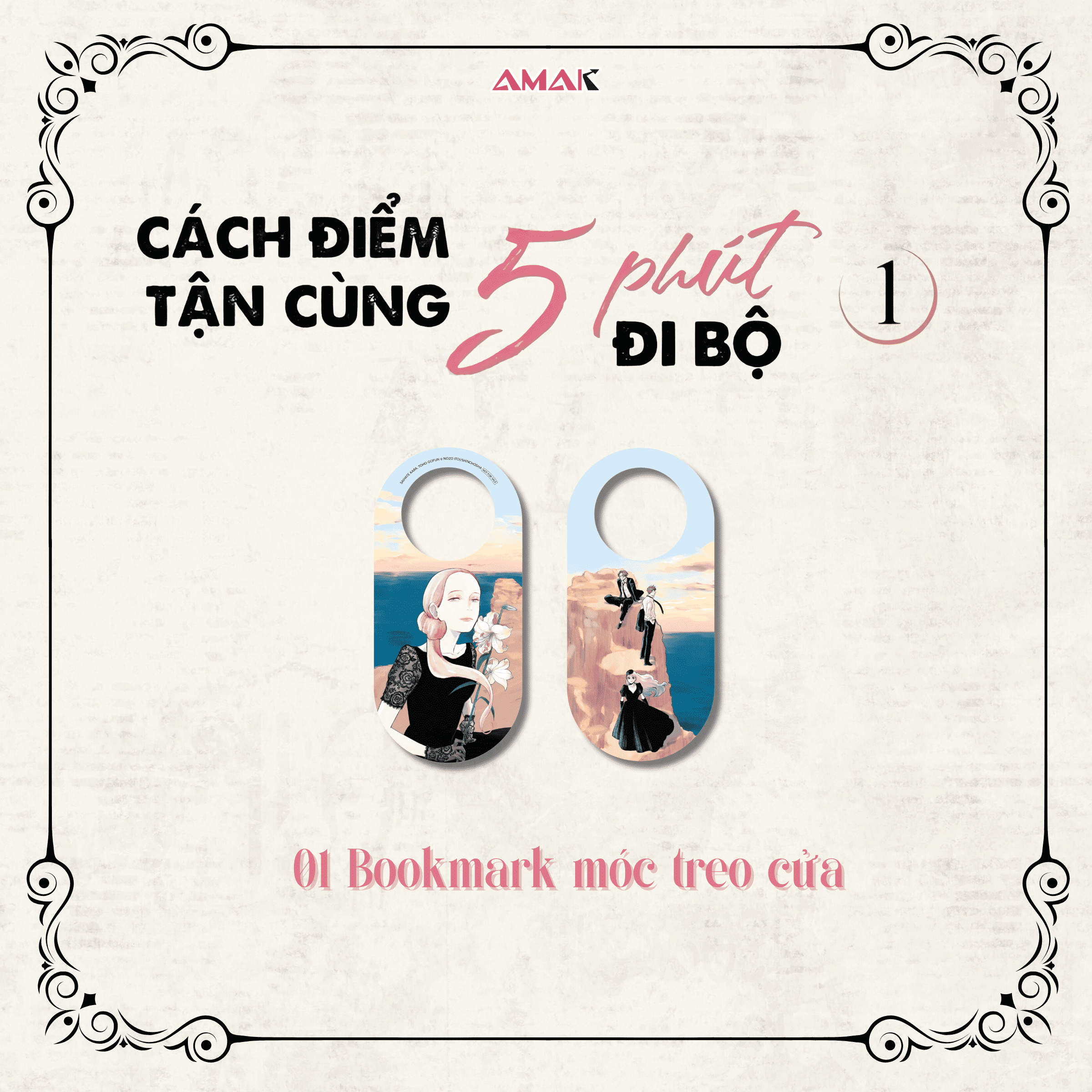 Bộ Cách Điểm Tận Cùng 5 Phút Đi Bộ - Tập 1 - Tặng Kèm Bookmark Móc Treo Cửa - Ảnh 4