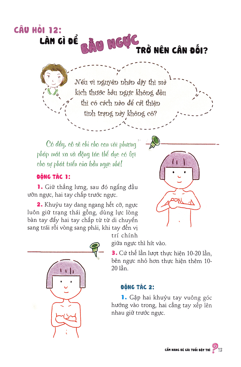 bộ cẩm nang bé gái tuổi dậy thì - quyển 1 - 160 câu hỏi-đáp về sinh lí bạn gái tuổi dậy thì (tái bản 2019) - Ảnh 14