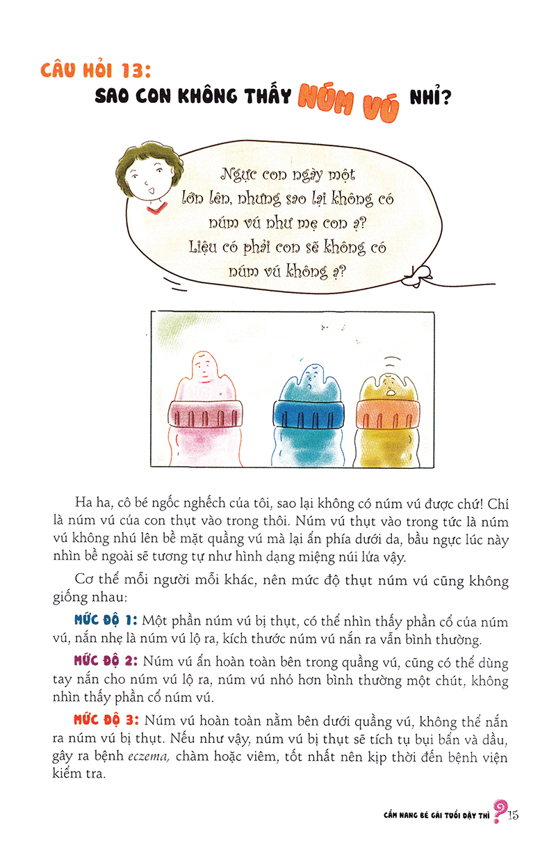 bộ cẩm nang bé gái tuổi dậy thì - quyển 1 - 160 câu hỏi-đáp về sinh lí bạn gái tuổi dậy thì (tái bản 2019) - Ảnh 16