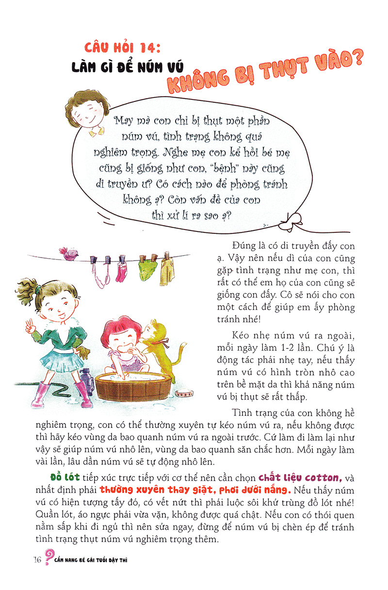 bộ cẩm nang bé gái tuổi dậy thì - quyển 1 - 160 câu hỏi-đáp về sinh lí bạn gái tuổi dậy thì (tái bản 2019) - Ảnh 17