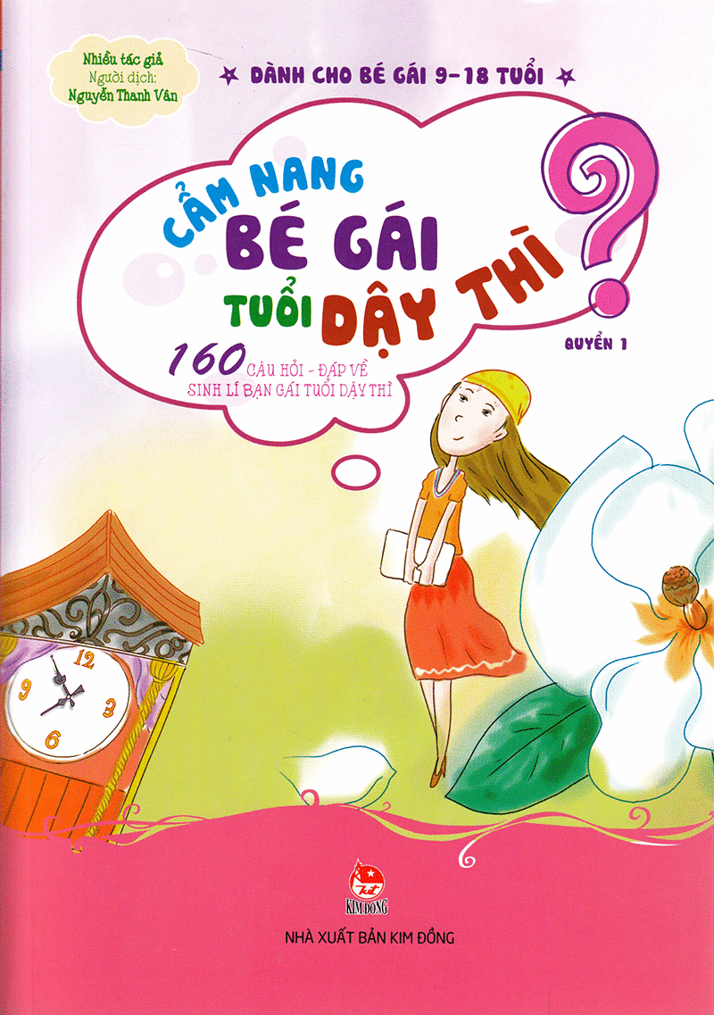bộ cẩm nang bé gái tuổi dậy thì - quyển 1 - 160 câu hỏi-đáp về sinh lí bạn gái tuổi dậy thì (tái bản 2019) - Ảnh 2