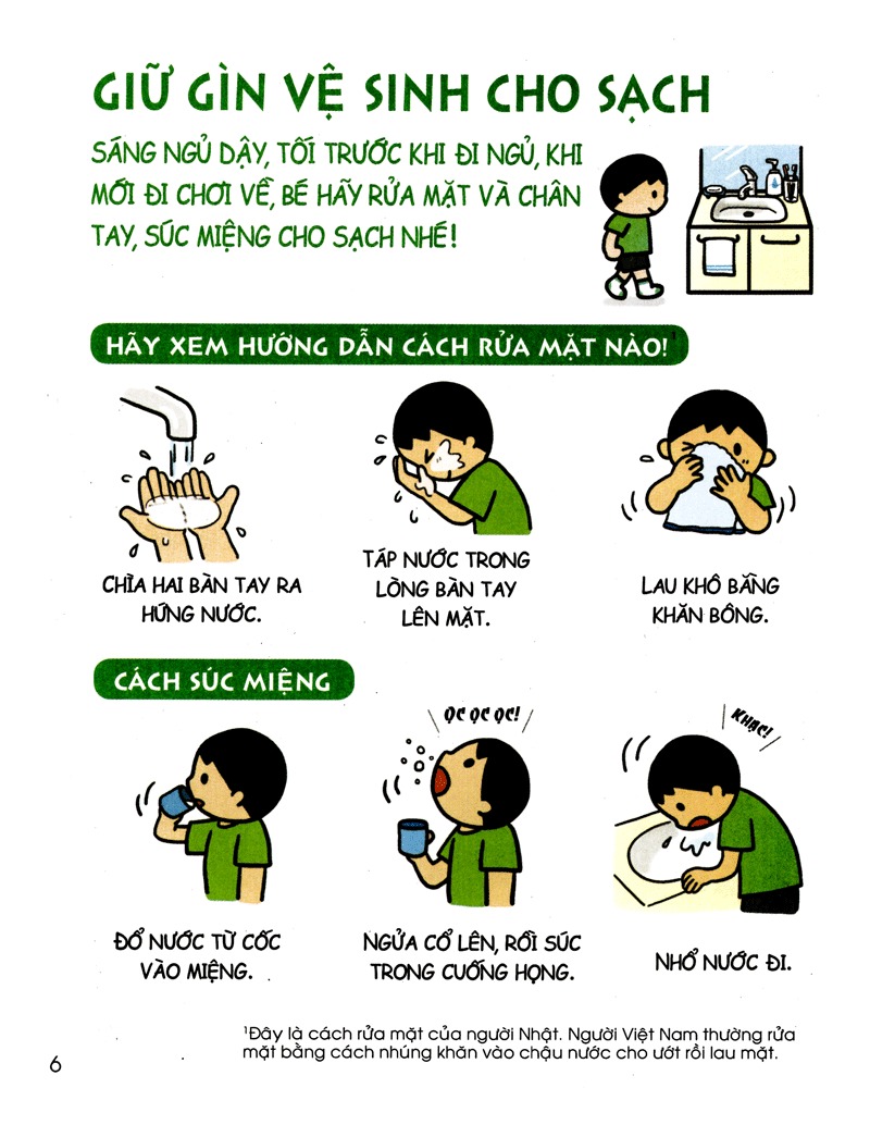 bộ cẩm nang sinh hoạt bằng tranh cho bé tập 1 - kĩ năng sinh hoạt thường ngày (tái bản 2019) - Ảnh 7