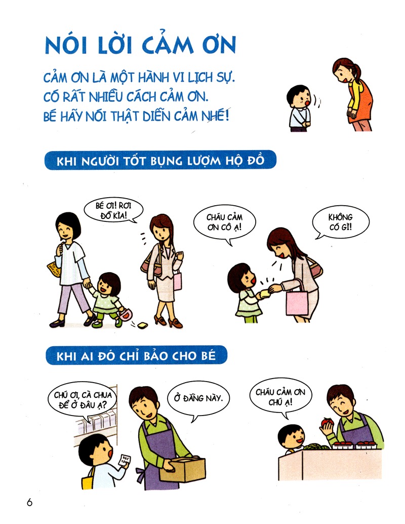 bộ cẩm nang sinh hoạt bằng tranh cho bé tập 4 - kĩ năng giao tiếp (tái bản 2019) - Ảnh 7