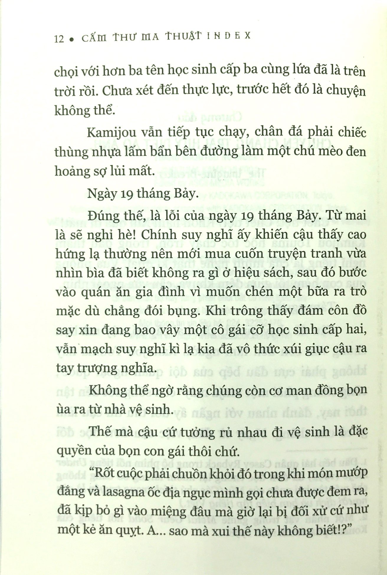 bộ cấm thư ma thuật index - tập 1 - Ảnh 6