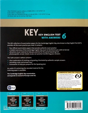 bộ cambridge english key - key english test 6 with answers (fahasa reprint edition) - Ảnh 11