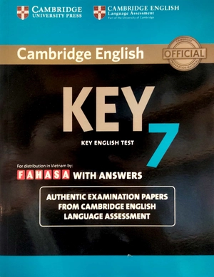 bộ cambridge english key - key english test 7 with answers (fahasa reprint edition) - Ảnh 2