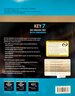 bộ cambridge english key - key english test 7 with answers (fahasa reprint edition) - Ảnh 7