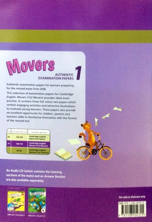 bộ cambridge english movers 1 for revised exam from 2018 student's book - Ảnh 8