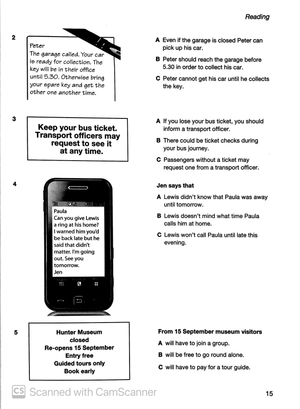 bộ cambridge english preliminary - preliminary english test 8 with answers (fahasa reprint edition) - Ảnh 6