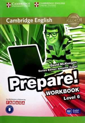 bộ cambridge english prepare! level 6 workbook with audio - fahasa reprint - Ảnh 2