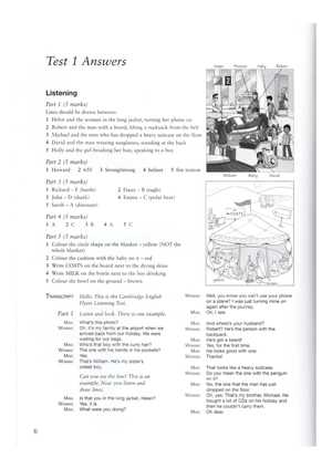 bộ cambridge english young learners 2 for revised exam from 2018 flyers answer booklet: authentic examination papers - Ảnh 5