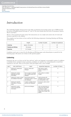 bộ cambridge english young learners 2 for revised exam from 2018 movers answer booklet: authentic examination papers - Ảnh 3