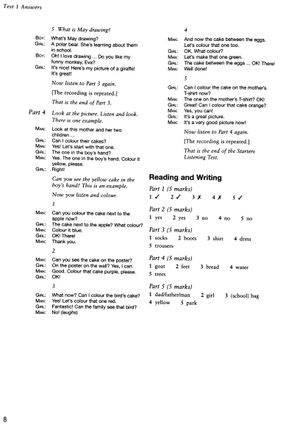 bộ cambridge english young learners 2 for revised exam from 2018 starters answer booklet: authentic examination papers - Ảnh 4