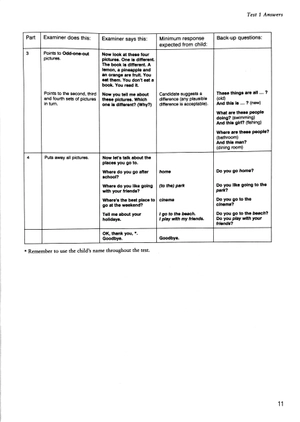 bộ cambridge english young learners 8 movers answer booklet - Ảnh 7