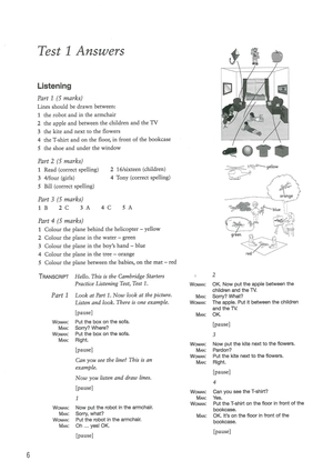 bộ cambridge english young learners 8 starters - Ảnh 4