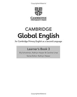 bộ cambridge global english learner's book 3 with digital access (1 year) 2nd edition - Ảnh 3